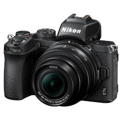 Превъзходното качество на изображение на Nikon Z50 ще отрази напълно начина, по който виждаш света, с широк байонет Z на Nikon, голям сензор CMOS 20,9 MP с формат DX (APS-C), процесор EXPEED 6, накланящ се сензорен дисплей и видео 4K!