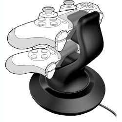 Зареждай контролерите на твоята конзола PS4 с Twindock Charging System на Speedlink! Никога повече изненади с незаредени контролери!