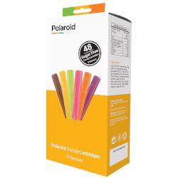 Candy Cartridges за Polaroid CandyPlay 3D Pen идват с 6 вкуса, без захар и 100% веган за създаване на уникални 3D вкусотии. Включват 48 броя!
