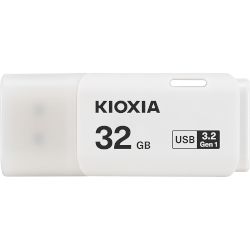 Флаш памет USB 3.2 Gen 1 на KIOXIA за съхранение и трансфер на данни на PC или Mac, лека, с практичен дизайн и 5 години гаранция!