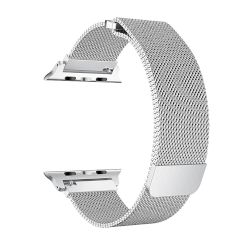 Метална каишка Magnetic Strap на Sentio с магнитно закопчаване, която подчертава перфектно любимия ти Apple Watch 38-40mm!