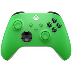 Обновен Xbox Controller - Velocity Green, с релефни повърхности и изискана геометрия за подобрен комфорт по време на gaming!