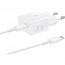 Samsung Home Charger 1 Port White 25W USB-C with Type-C Cable