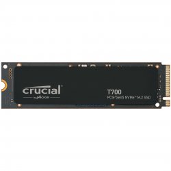 Crucial T700 PCIe® 5.0 NVMe™ SSD предлага скорости на четене до 12400 MB/s и скорости на запис до 11800 MB/s! За по-бърз gaming, обработка на видео, 3D rendering и взискателни приложения!