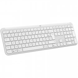 Безжичната клавиатура Logitech Signature Slim K950 е тънка и удобна, осигурява гладко изживяване при писане!