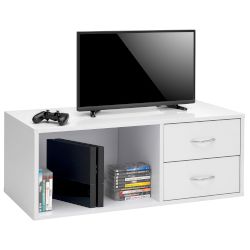 Практична и стилна мебел за TV с две функционални чекмеджета!