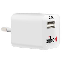 Fast-charging зарядно с един порт 2.1Α за смартфон, таблет и други устройства!