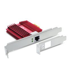 10Gbps PCI-e мрежова карта TP-Link TX401 с 10GBase-T технология и нископрофилна планка!