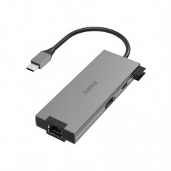 5-портов USB-C Hub за разширяване слотовете на компютър, лаптоп, MacBook или таблет!