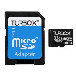 Карта microSD 32GB Class 10 UHS-1/U3 за бърз трансфер на данни, с поддръжка за запис на 4K видео и адаптор SD!