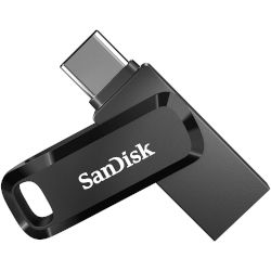 Със свързване USB-C 3.1 (Gen 1) и USB-A, SanDisk Ultra Dual Drive Go прехвърля файлове от твоя смартфон, таблет или PC с лекота и скорост до 150MB/s!