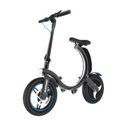 Сгъваем електрически велосипед с гуми 14" и двигател 300W, с дисплей LCD, максимална скорост 25 km/h, Cruise Control и приложение Blaupunkt E-Mobility!