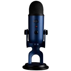 Перфектен за вокали, инструменти, podcasting, озвучаване, интервюта, gaming и много други, Multi-Pattern Plug & Play USB микрофонът на Blue осигурява богат и пълен звук!
