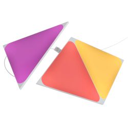 След като вече си в света на домашното осветление Nanoleaf Shapes с някой Starter Kit, можеш да го разшириш, добавяйки модули с Expansion Pack Triangles. Разполага с 3 плочки.
