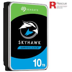 Твърдите дискове SkyHawk са специално проектирани за системи за наблюдение и са известни със своята надеждност. Този модел има вместимост 10TB.