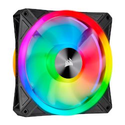 Придай стил на компютъра си с вентилатора QL140 RGB PWM 140mm, в черен цвят и с 34 addressable LEDs!
