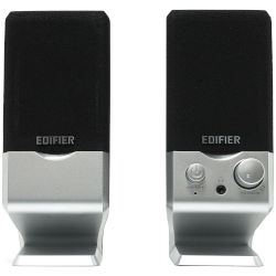 Комплект колонки USB 2.0 от Edifier, идеални за компютри, за мобилни устройства (чрез Aux-In) или за лаптопи. Разполагат с мощност RMS 0,6W x 2!