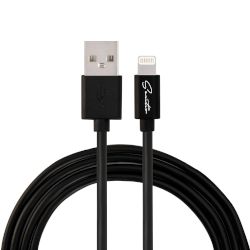 USB към Lightning кабел с дължина 1.2m, който свързва PC с iPhone. Представлява must-have аксесоар за лесен и бърз трансфер на файловете ти!