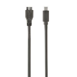 Кабел USB 3.0 BM към Type-C (Micro BM/CM) с дължина 1 метър за скоростен трансфер на данни и захранване, с позлатени конектори и устойчив дизайн!
