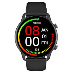 Smartwatch с цветен сензорен дисплей 1,28" и батерия, която издържа до 10 дни. Има Bluetooth 5.0, свързва се с устройства Android или iOS за приемане/отхвърляне на обаждания и е водоустойчив!