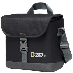 С гаранция от National Geographic, тази чанта с регулируемо вътрешно пространство ще се превърне в необходимо удобство! В модерен черен цвят и с 2 опции за пренасяне, така че да бъде винаги с теб!