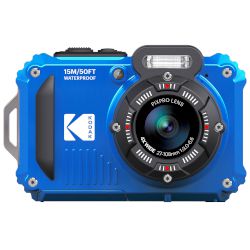 Издръжлива камера за приключения! С 16MP, 4x оптичен zoom, водоустойчивост до 15 метра с множество опции за снимане, HD видео и WiFi за свързване със смартфон!