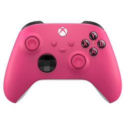 Безжичен контролер Deep Pink с впечатляващ дизайн, хибриден D-pad, релефни спусъци и бутони за безкрайни gaming сесии!
