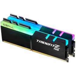Паметите Trident Z RGB F4-3200C16D-64GTZR (64GB, 3200MHz) предлагат невероятна производителност на системата ти, изключителна надеждност и отличителен външен вид!
