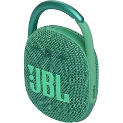 Носи музиката си навсякъде с теб, с Bluetooth колонката JBL Clip 4 Eco! С екологичен дизайн и 10 часа живот на батерията, просто я закачи на раницата си и започни приключението!