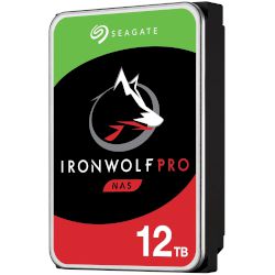 Проектиран за използване в NAS устройства, IronWolf™ Pro 12TB е идеален за търговски и корпоративни приложения, за архивиране и други!