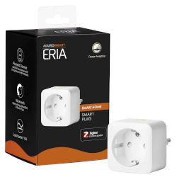 С AduroSmart ERIA® Zigbee Smart Plug можеш лесно да свързваш и контролираш всяко устройство от твоя смартфон или таблет, като същевременно измерваш и анализираш консумацията на енергия!