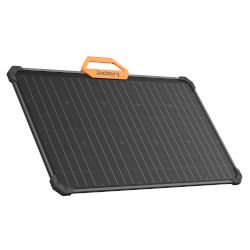 Фотоволтаичният панел SolarSaga 80W е един от най-ефективните на пазара (25% ефективност на преобразуване), тъй като е двустранен панел с висококачествени монокристални соларни клетки!