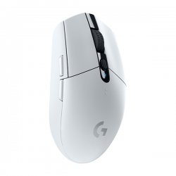 Безжична геймърска мишка Logitech, лека, с компактен размер, 6 програмируеми бутона и технология LIGHTSPEED!