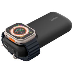 Зареждай Apple Watch, AirPods Pro (2-ро поколение) и iPhone с on-the-go безжичното зарядно на Belkin!