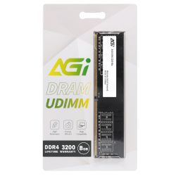 DDR4-3200 UDIMM 8GB от AGi с работна честота 3200 MT/s и CL22!