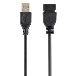 USB 2.0 удължителен кабел AM (Type-A Male) към AF (Type-A Female) 3 метра, с позлатени контакти, за лесно удължаване на USB кабели!