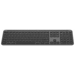 Безжичната клавиатура Logitech Signature Slim K950 е тънка и удобна, осигурява гладко изживяване при писане!