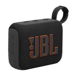 Преносимата Bluetooth колонка Go 4, смела и цветна, пасва перфектно в дланта ти, предлагайки ясен, мощен JBL Pro звук с богат бас!