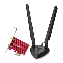 Archer TXE72E въоръжава компютъра ти с новооткритата честотна лента 6 GHz, отключвайки пълния потенциал на твоя WiFi 6E рутер!