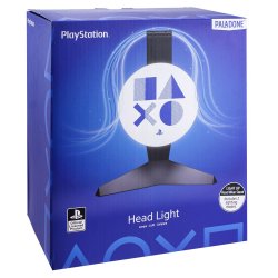 Стойка за слушалки на Paladone с PlayStation дизайн, която свети!