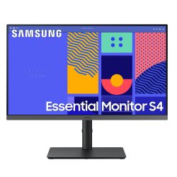 Монитор 24" с технология на панела LCD IPS, време за реакция 4ms (GtG) и честота на опресняване 100 Hz за високо качество на картината, когато работиш, гледаш филми или играеш игри!