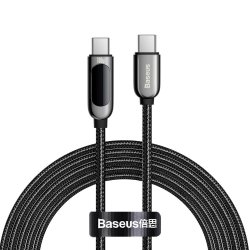 Baseus USB Type-C е кабел, адаптиран за бързо зареждане на смартфон или друго оборудване с USB Type-C порт!