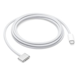 Кабел Apple USB-C към Magsafe 3 с дължина 2 метра! Магнитната връзка е достатъчно силна, за да устои на повечето неволни изключвания!