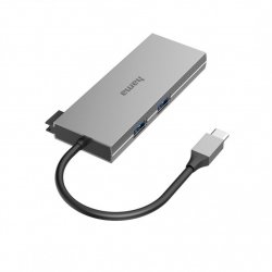 6-портов USB-C Hub за PC, лаптоп, MacBook или таблет, съвместим с Thunderbolt 3/4!