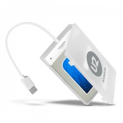 USB 2.0 адаптер за лесно свързване на 2.5" SATA дискове! Включва кутия.