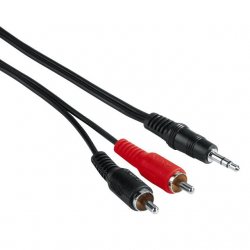 Аудио кабел за свързване на преносими устройства към усилвател!