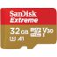 SanDisk Extreme microSDHC Memory Card 32 GB UHS-1 U3 + SD adapter
