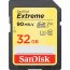 SanDisk Memory Card Extreme SDHC 32GB