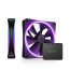 NZXT Fan Pack F140 RGB Duo Black 2Pack + RGB Controller
