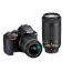 Nikon Digital Camera D3500 18-55 VR & 70-300 VR